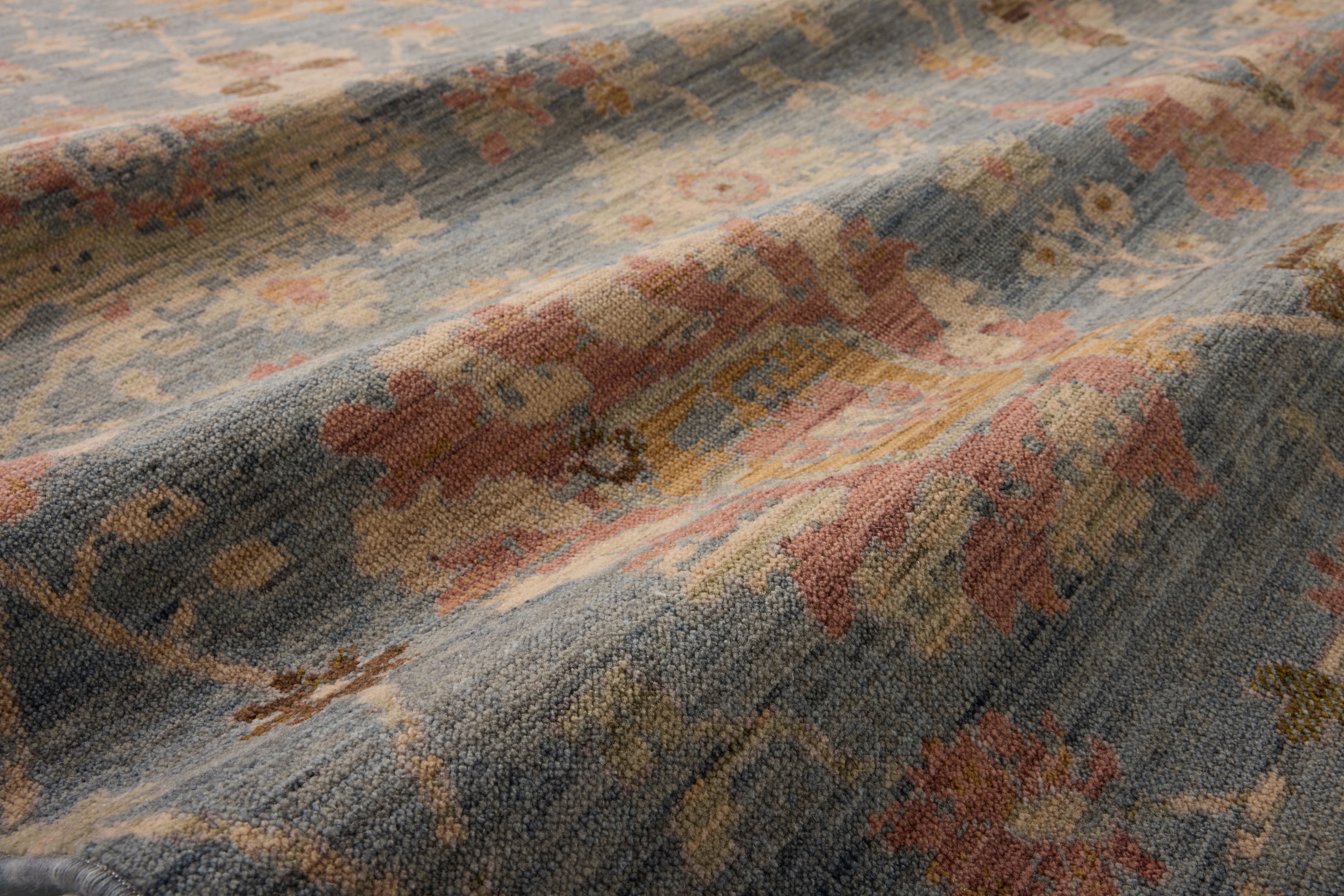 Loloi Reign Denim / Multi Rug RUGS - wool Loloi 18" x 18"