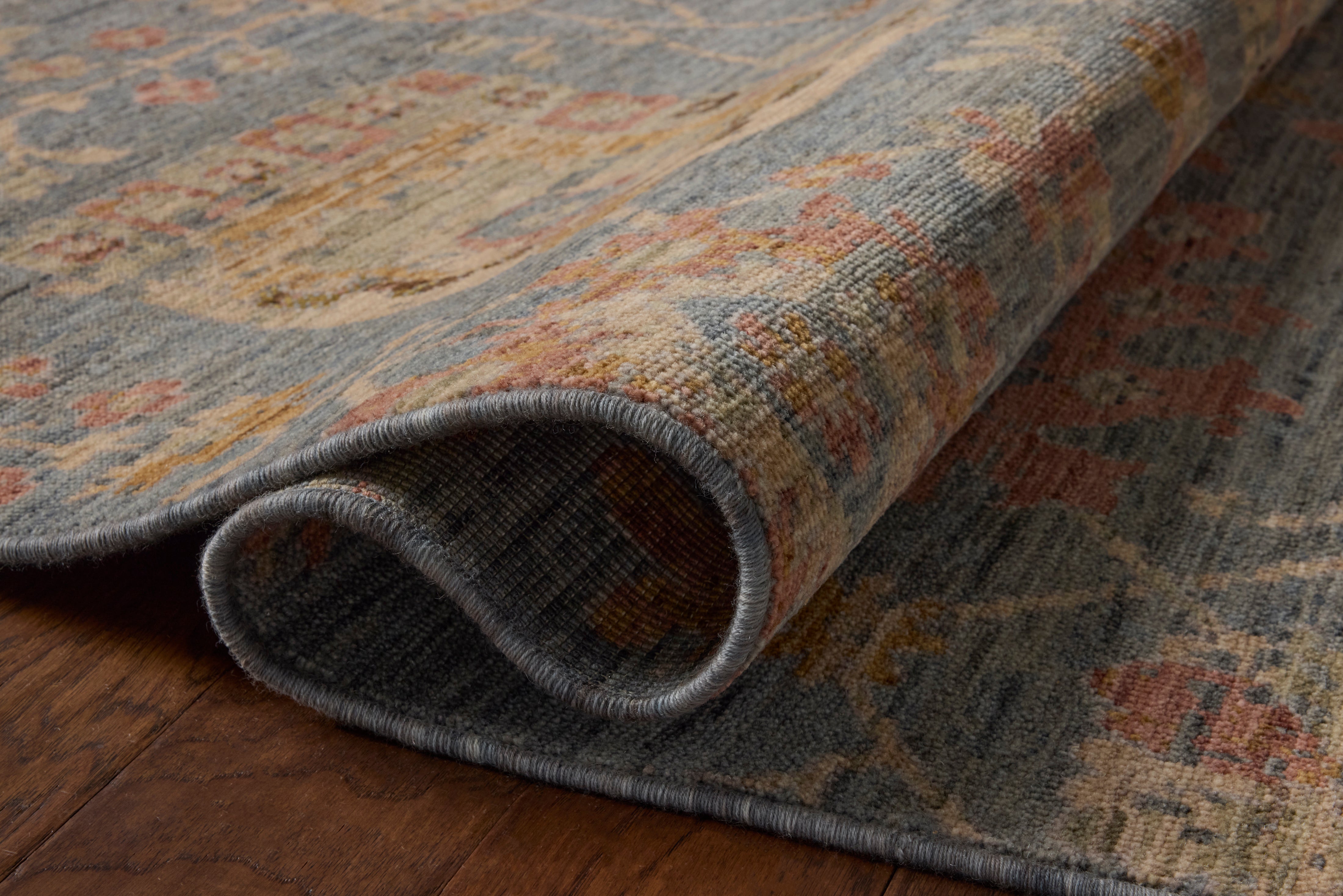 Loloi Reign Denim / Multi Rug RUGS - wool Loloi