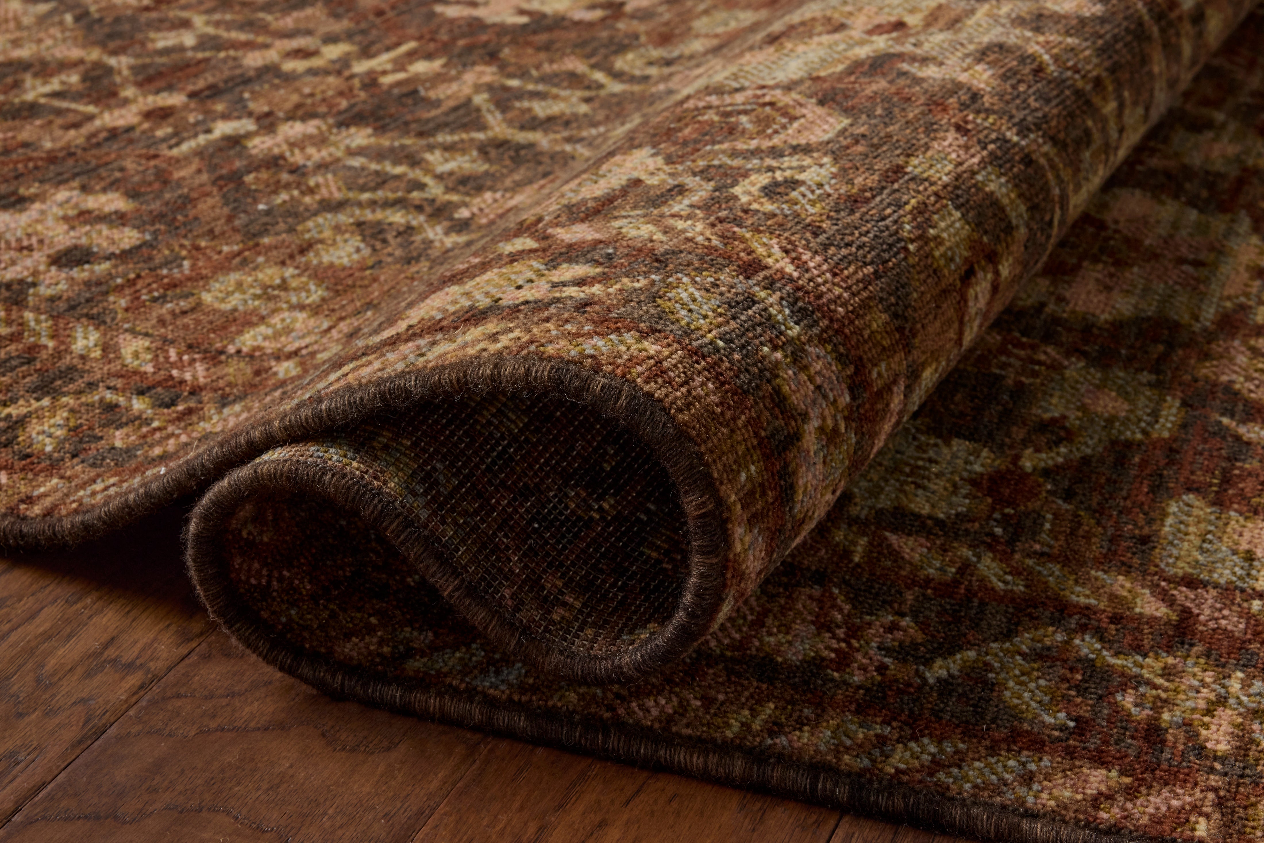 Loloi Reign Earth / Clay Square Rug RUGS - wool Loloi
