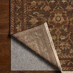 Loloi Reign Earth / Clay Square Rug RUGS - wool Loloi