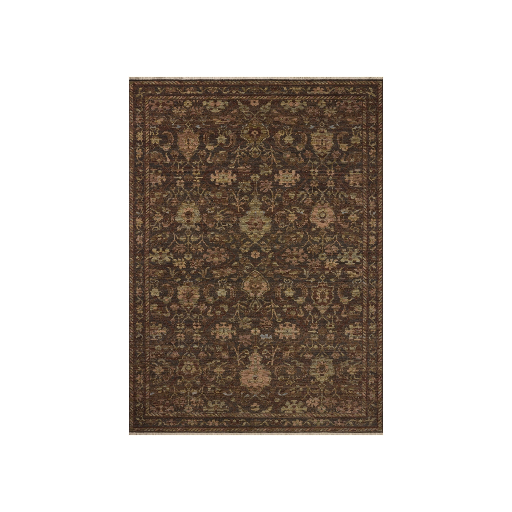 Loloi Reign Earth / Clay Rug RUGS - wool Loloi 18" x 18"