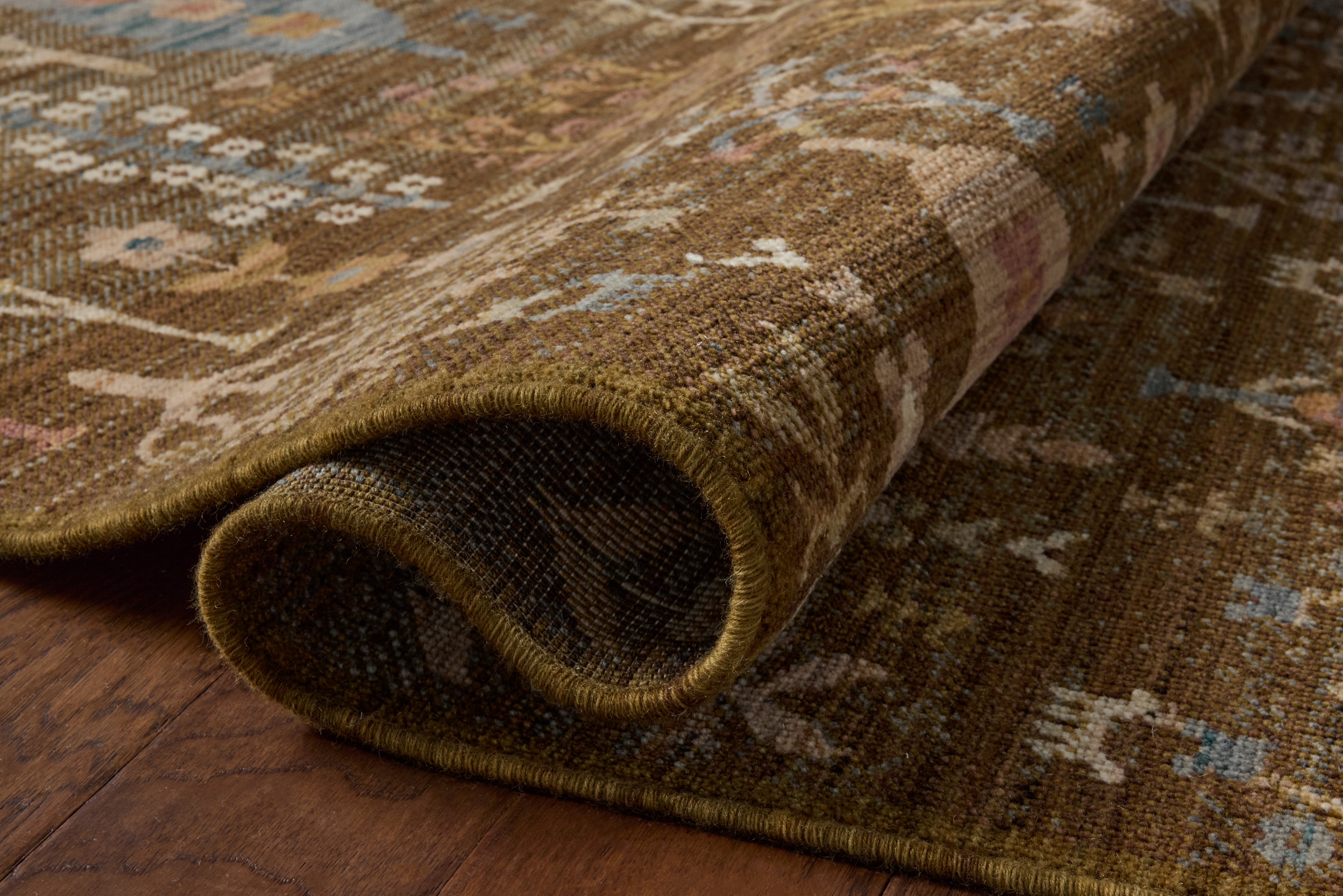 Loloi Reign Moss / Multi Square Rug RUGS - wool Loloi