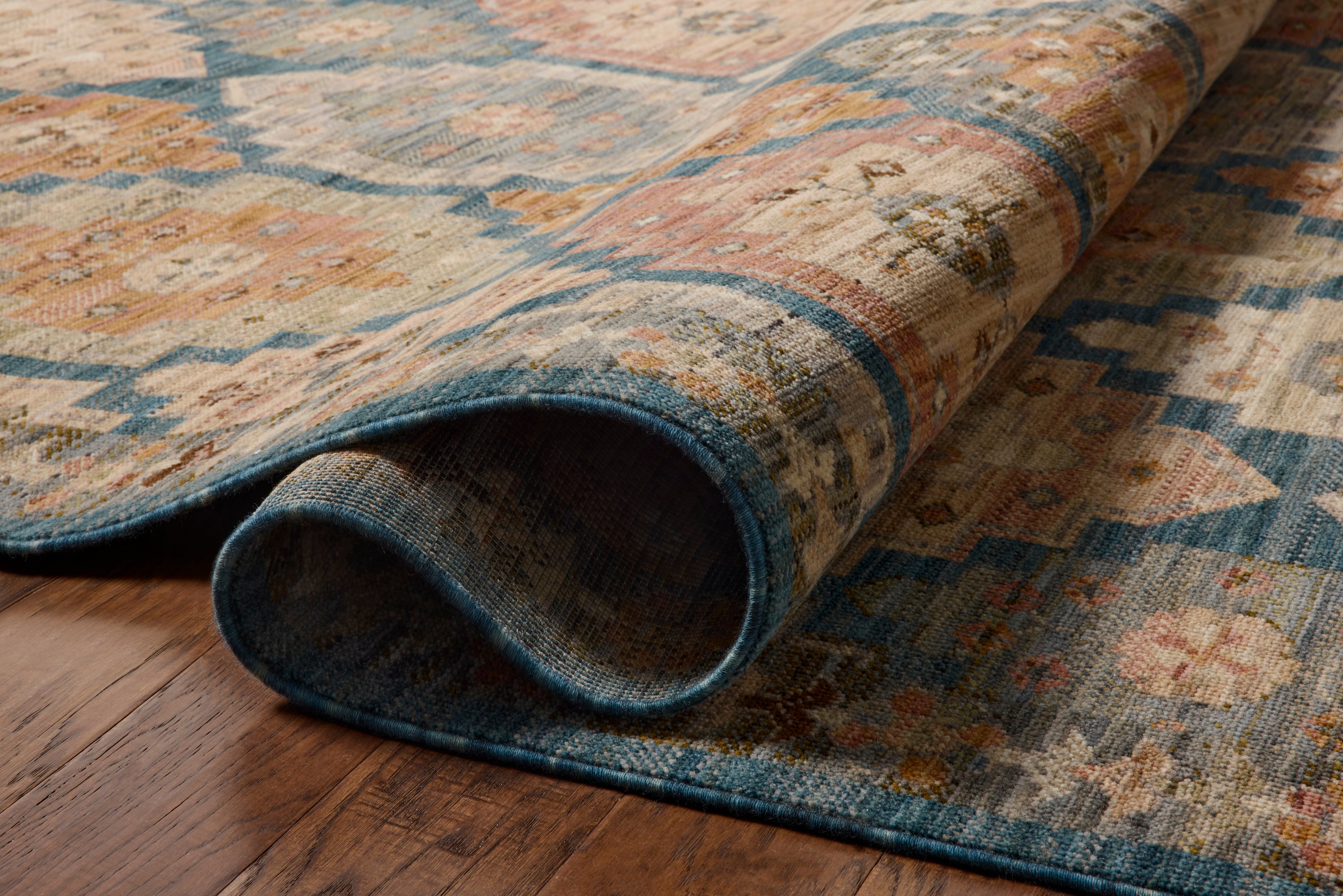 Loloi Reign Blue / Multi Rug RUGS - wool Loloi
