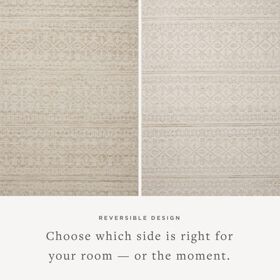 Angela Rose x Loloi Rivers Sand / Ivory Rug