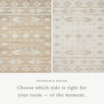 Angela Rose x Loloi Rivers Natural / Ivory Rug 0-RUGS-patterned Loloi