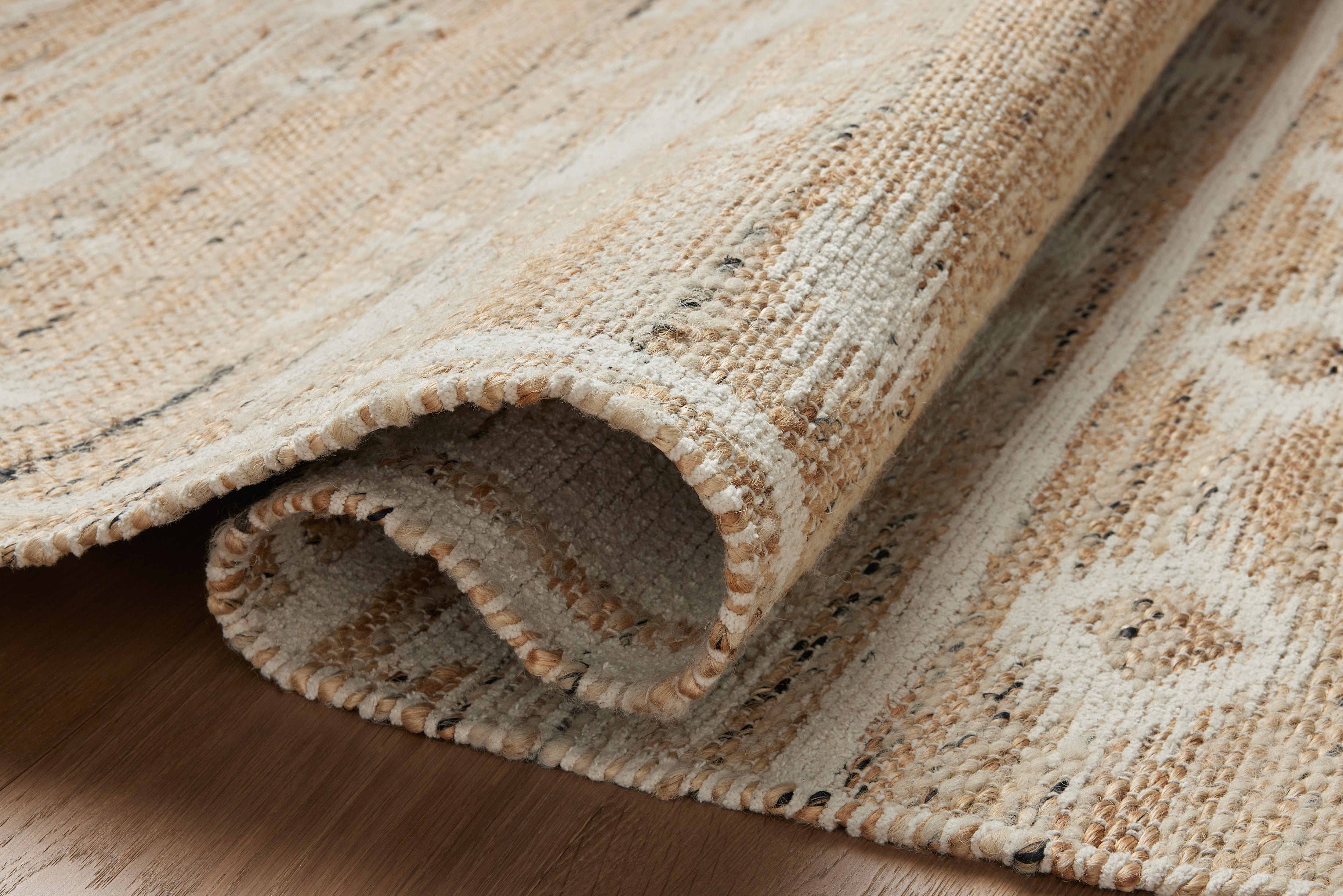 Angela Rose x Loloi Rivers Natural / Ivory Rug 0-RUGS-patterned Loloi