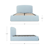 Joanne Storage Bed FURNITURE - storage bed Moe's Furniture