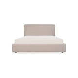 Siman Storage Bed FURNITURE - beds Moe's Furniture Beige King
