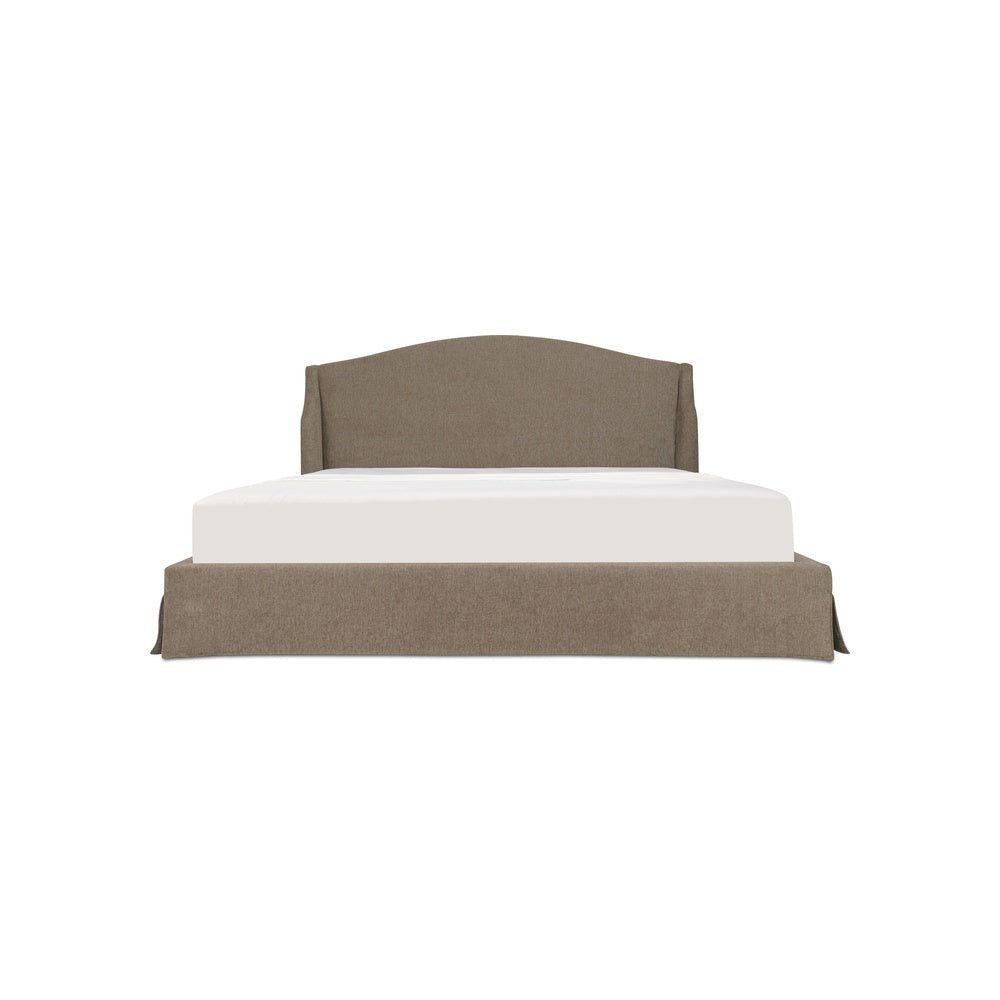 Wilton Storage Bed FURNITURE - beds Moe's Furniture Taupe Queen