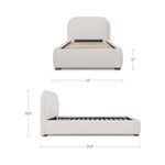 Collin Twin Bed FURNITURE - bed Moe's Furniture