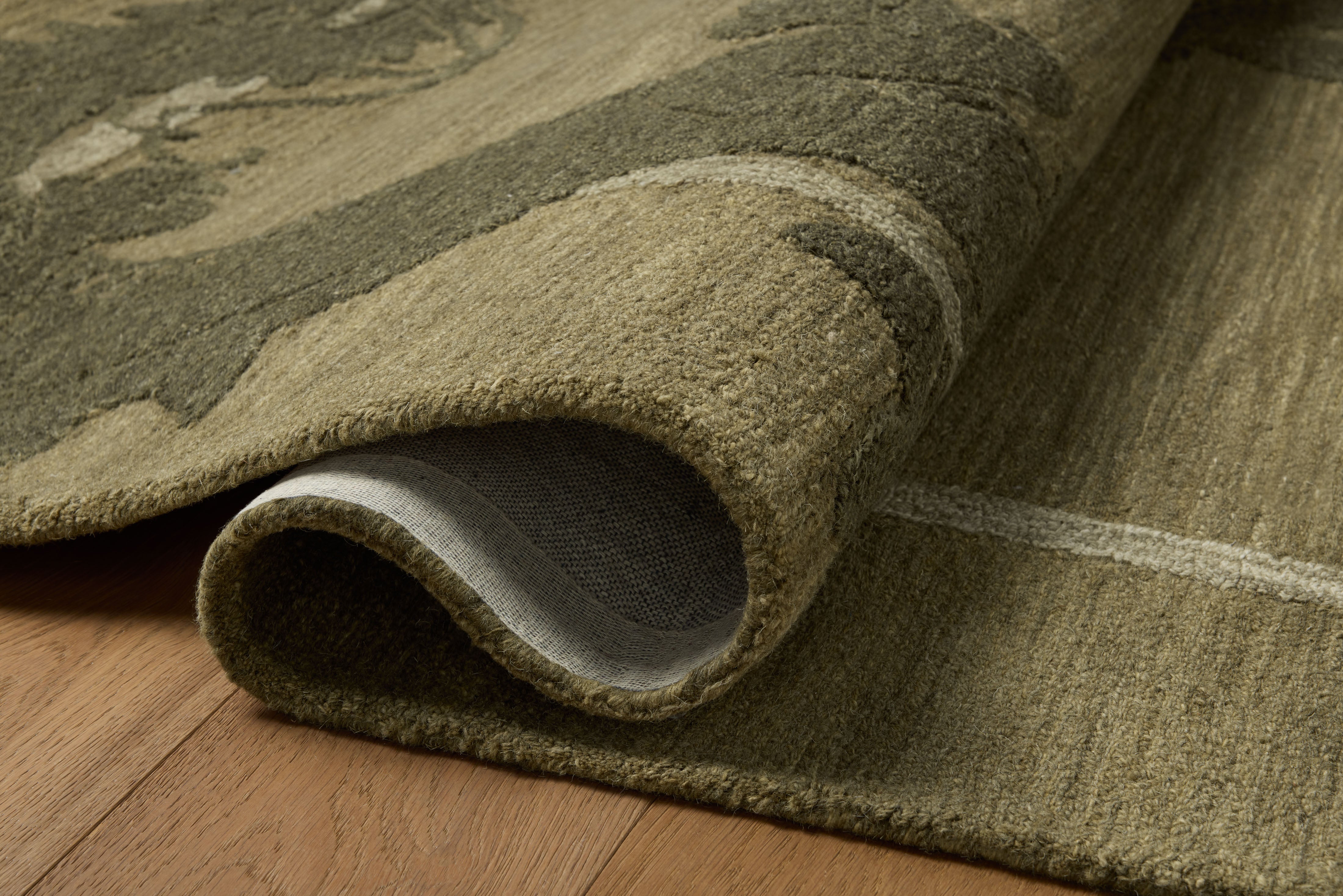 Brigette Romanek x Loloi Romi Green / Forest Rug RUGS - wool Loloi