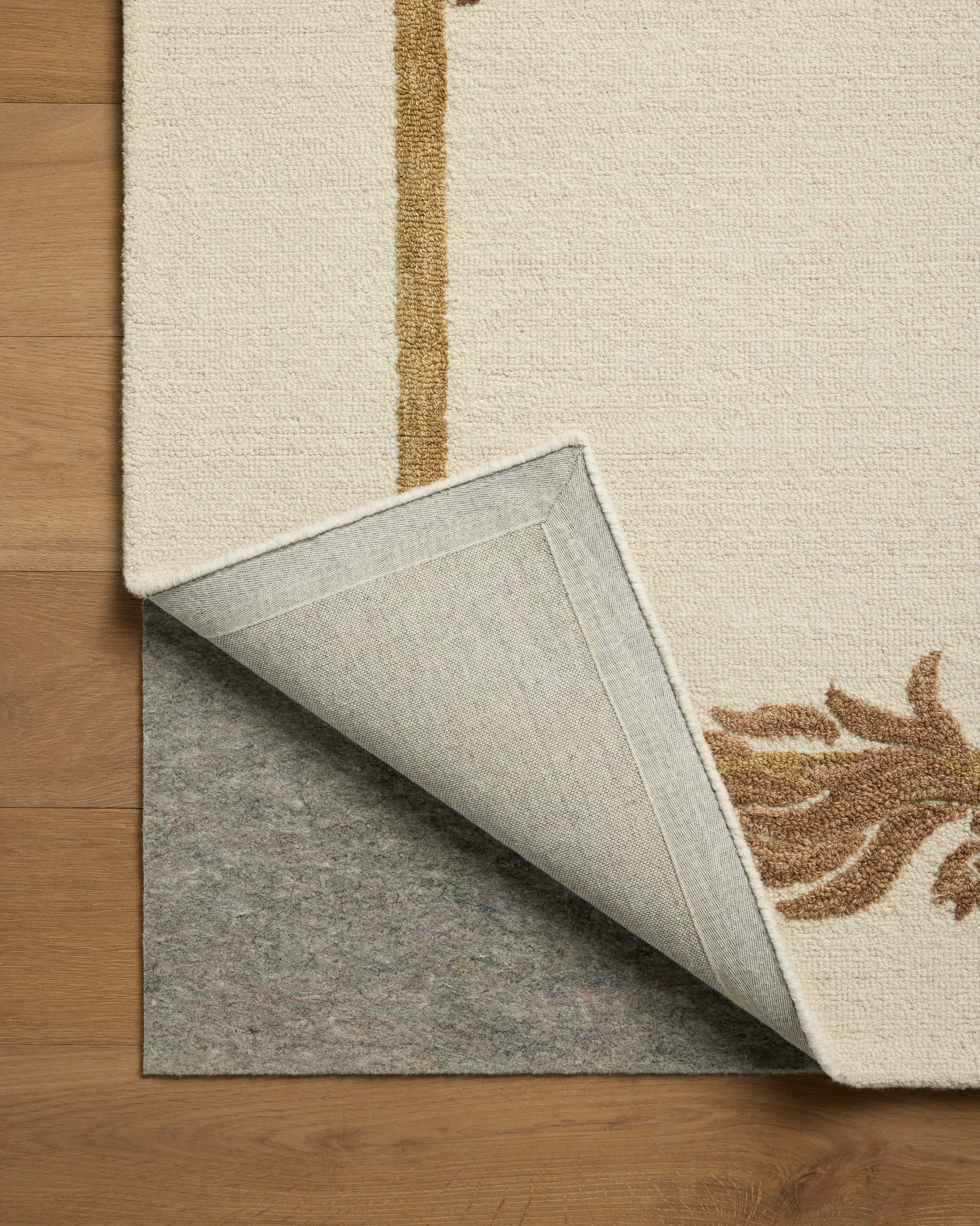 In-house sample - Loloi Romi Collection DESIGN - Rug Sample Loloi Ivory / Spice
