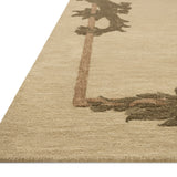 Brigette Romanek x Loloi Romi Natural / Olive Rug RUGS - wool Loloi