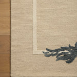 In-house sample - Loloi Romi Collection DESIGN - Rug Sample Loloi Oatmeal / Midnight