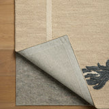 Brigette Romanek x Loloi Romi Oatmeal / Midnight Rug