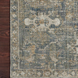 Chris Loves Julia x Loloi Rosemarie Sand / Lagoon Rug