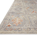 Chris Loves Julia x Loloi Rosemarie Oatmeal / Lavender Rug RUGS - patterned Loloi