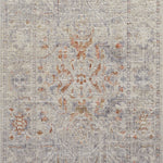 Chris Loves Julia x Loloi Rosemarie Oatmeal / Lavender Rug RUGS - patterned Loloi