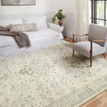 Loloi Rosette Ivory / Silver Rug RUGS - synthetic Loloi