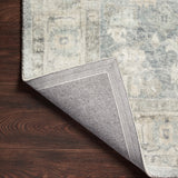 Loloi Rosette Denim / Fog Rug RUGS - synthetic Loloi