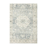 Loloi Rosette Denim / Fog Rug