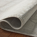 Loloi Roxie Ivory / Graphite Rug RUGS - synthetic Loloi 18" x 18"
