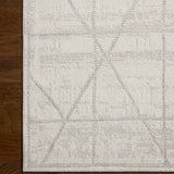 Loloi Roxie Ivory / Graphite Rug RUGS - synthetic Loloi