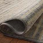 Loloi Roxie Smoke / Natural Rug RUGS - synthetic Loloi