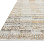 Loloi Roxie Granite / Gold Square Rug RUGS - synthetic Loloi