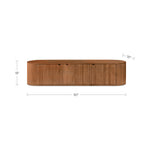 Toby Media Bench FURNITURE - console table Moe's Furniture