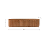 Toby Media Bench FURNITURE - console table Moe's Furniture