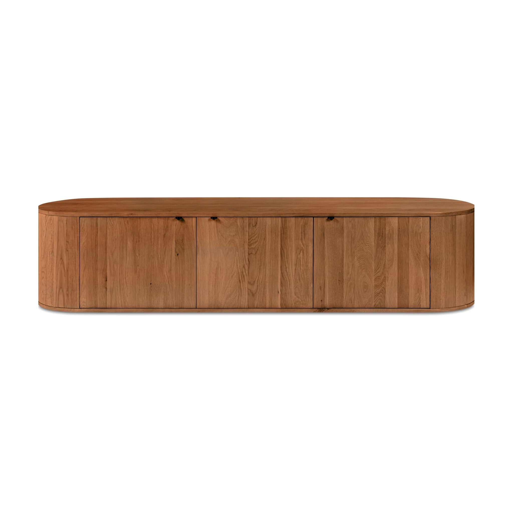 Toby Media Bench FURNITURE - console table Moe's Furniture Brown