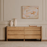 Leeland 6 Drawer Dresser FURNITURE - dresser Moe's Furniture