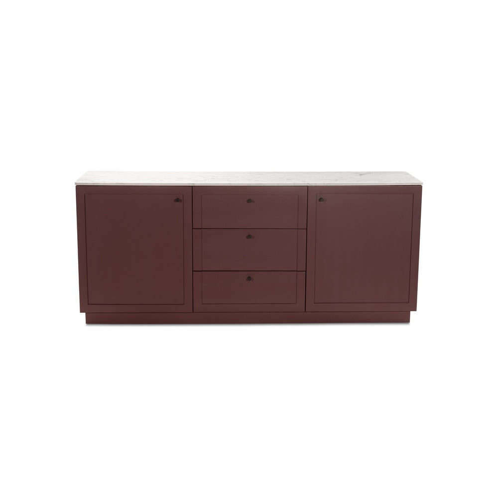 Nadina Sideboard FURNITURE - sideboards Moe's Furniture Burgundy