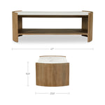 Fawne Coffee Table FURNITURE - coffee table Moe's Furniture