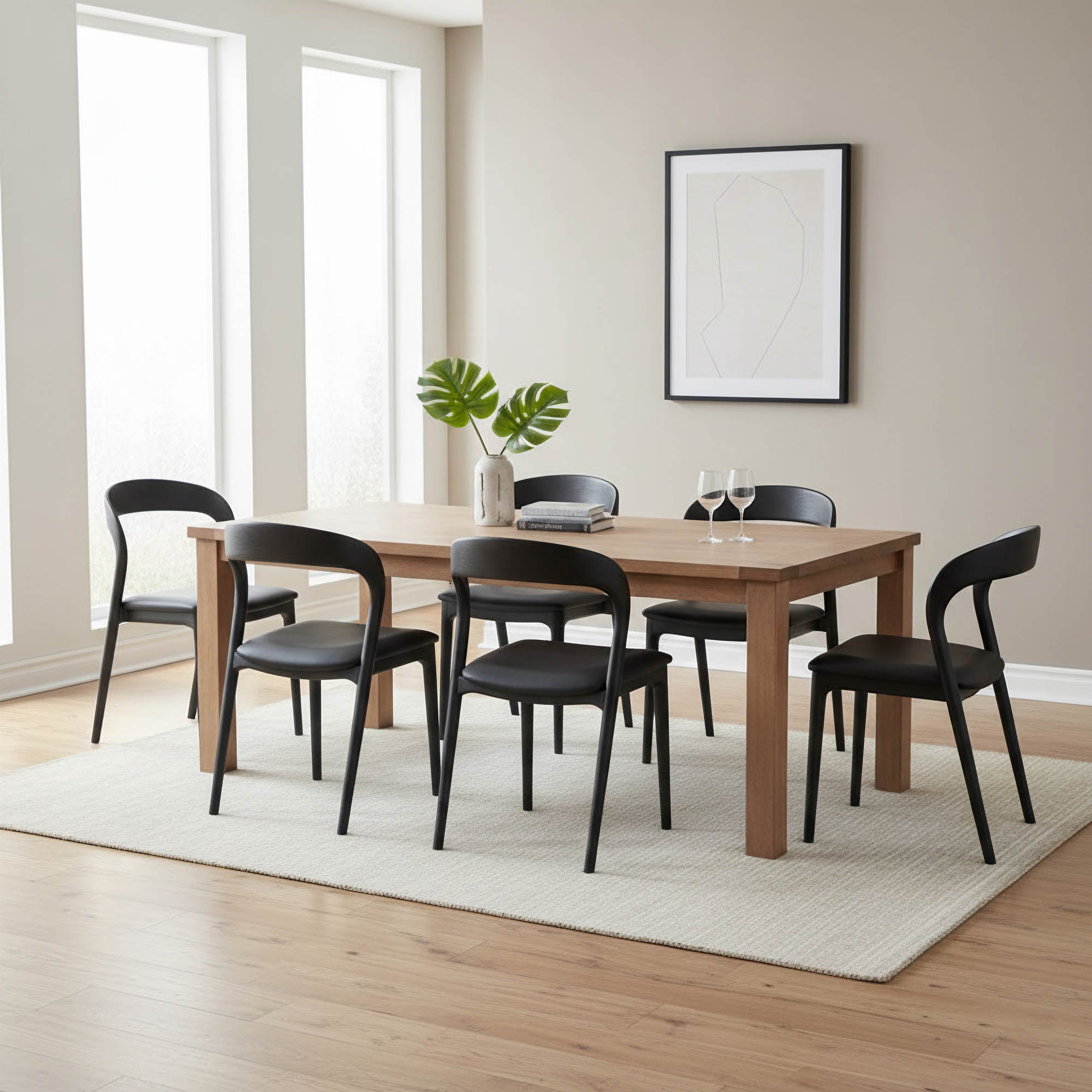 Rondo Dining Chair - set of 2 FURNITURE - dining chairs LH IMPORTS