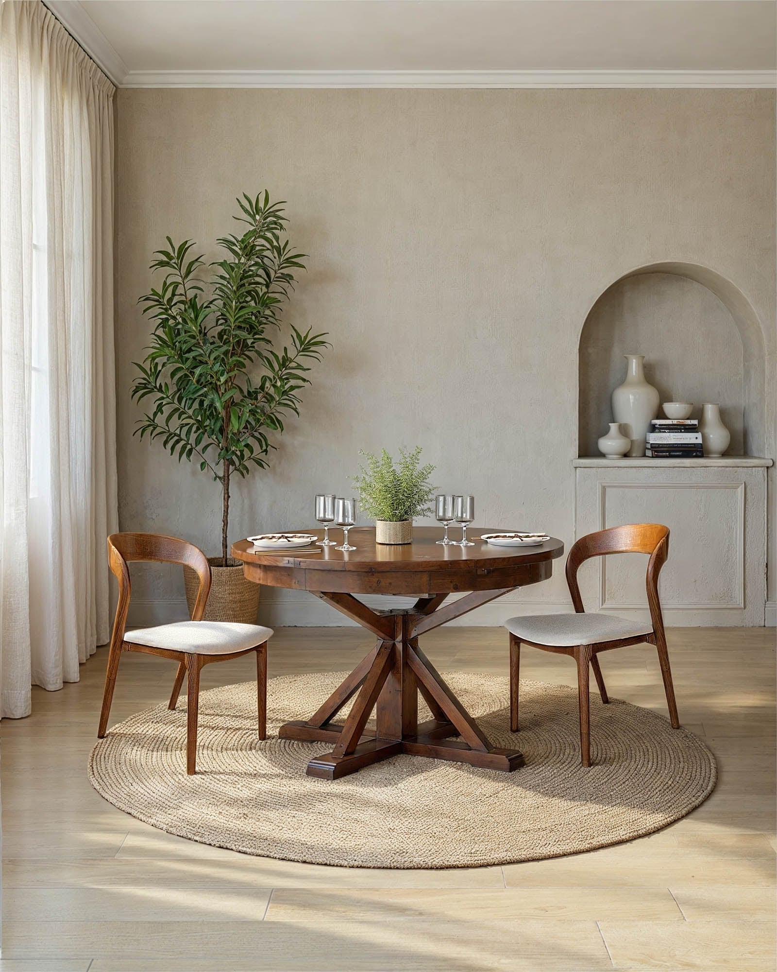 Rondo Dining Chair - set of 2 FURNITURE - dining chairs LH IMPORTS