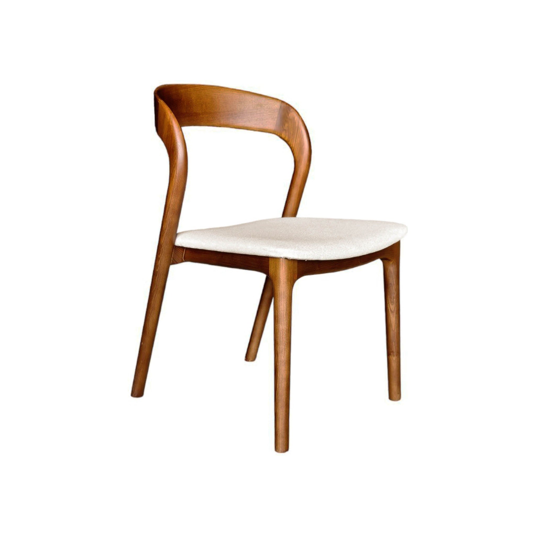 Rondo Dining Chair - set of 2 FURNITURE - dining chairs LH IMPORTS Walnut