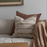 Amber Lewis x Loloi Mitzi Oatmeal Pillow