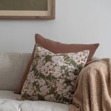 Chris Loves Julia x Loloi Matilda Olive/Orange Pillow