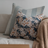 Chris Loves Julia x Loloi Matilda Blue/Orange Pillow
