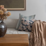 Chris Loves Julia x Loloi Matilda Blue/Orange Pillow