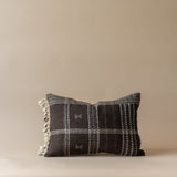 Umber Bhujodi Fringe Pillow Cover