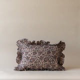 Layla Floral Ruffle Pillow Cover