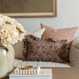 Layla Floral Ruffle Pillow Cover