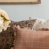 Callie Ruffle Pillow Cover