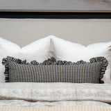 Aspen Ruffle Long Lumbar Pillow Cover