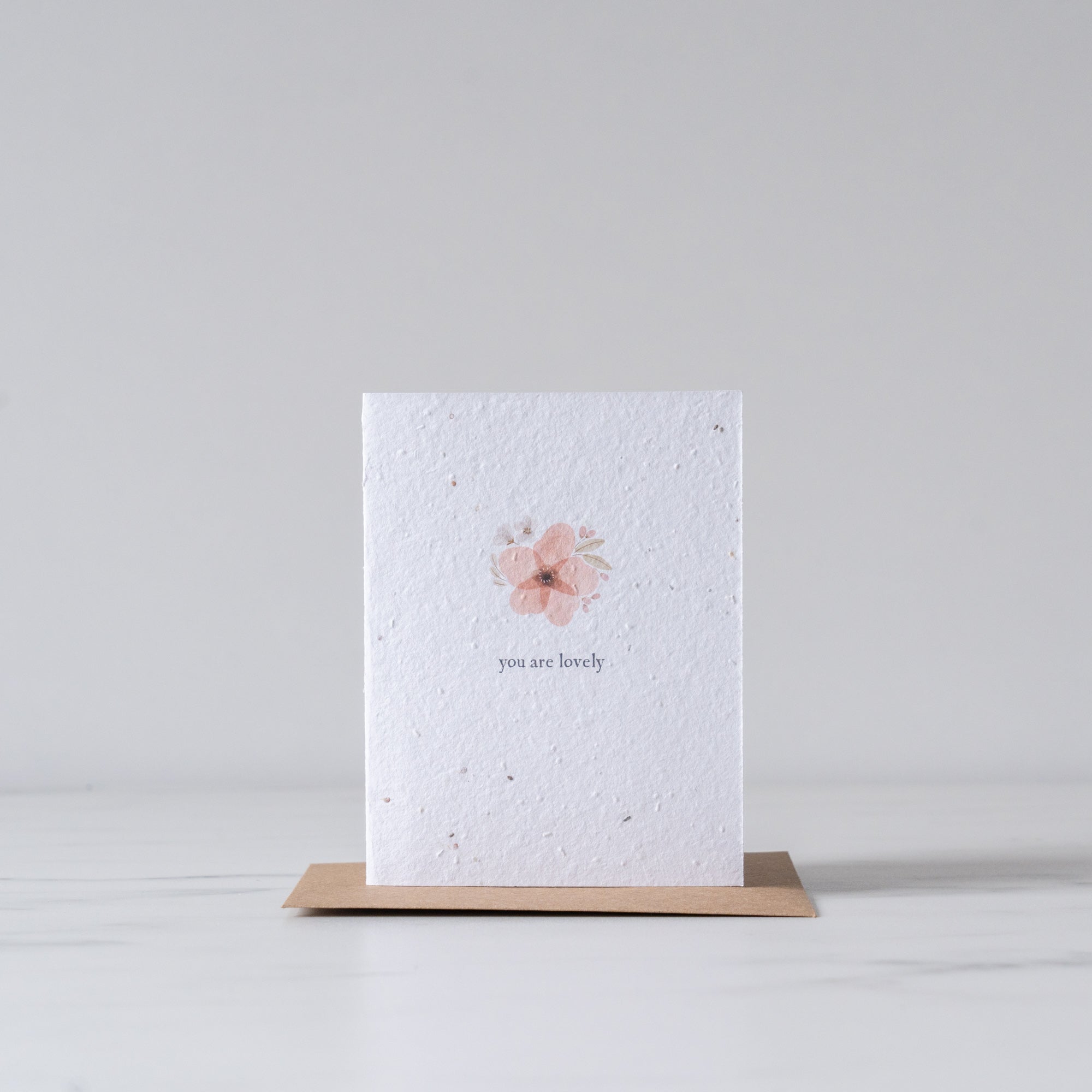You are Lovely Plantable Card - Rug & Weave