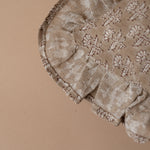 Samson Block Print Ruffle Pillow Cover 2 - PILLOWS - Block print - warm ORNA HOUSE