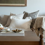 Ivory Ruffle Pillow Cover 1 - PILLOWS - Linen - neutral Rug & Weave Pillows